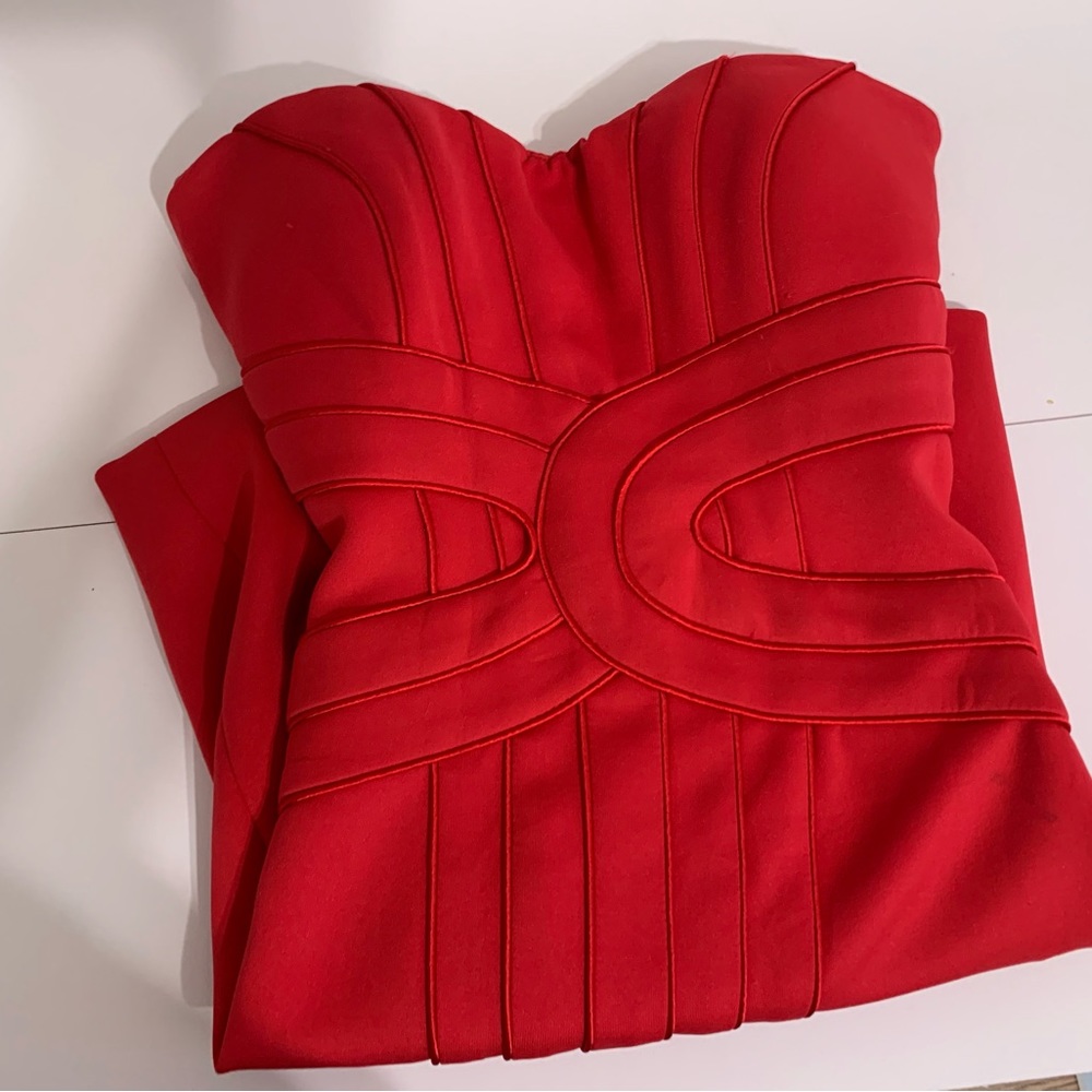 Bebe Red Dress Mini